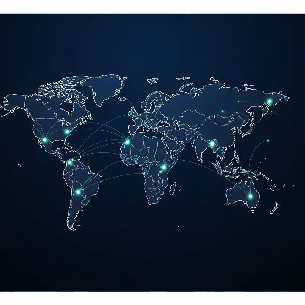 Global project delivery footprint