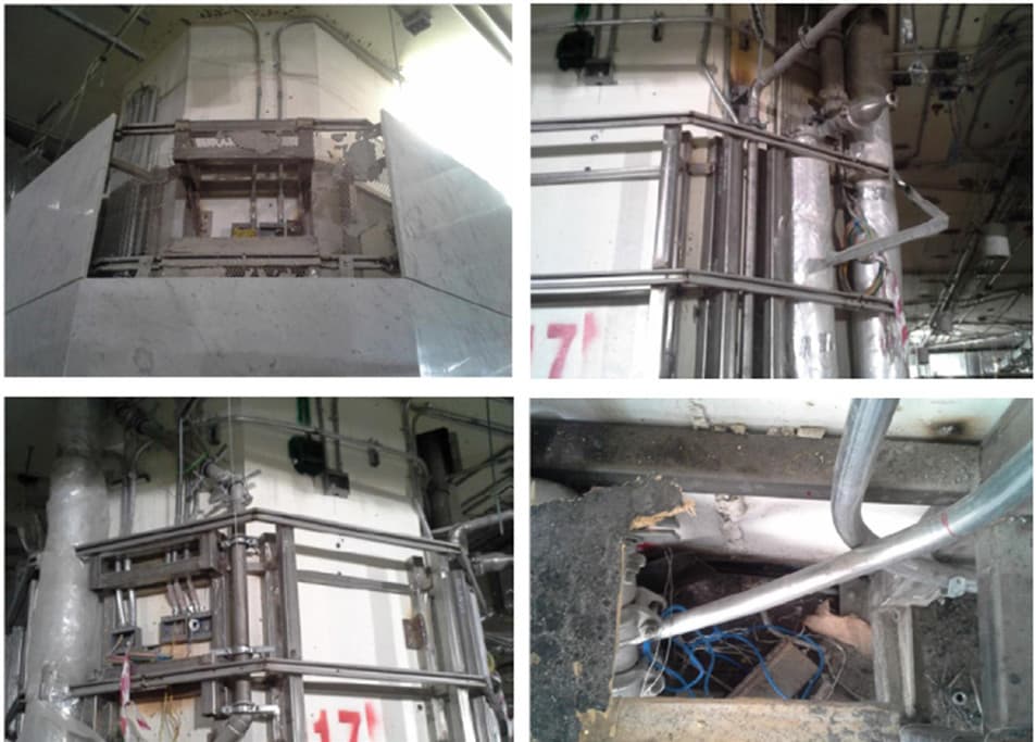 Underground pipe mapping investigation taking place in Jeddah with route-detection equipment.