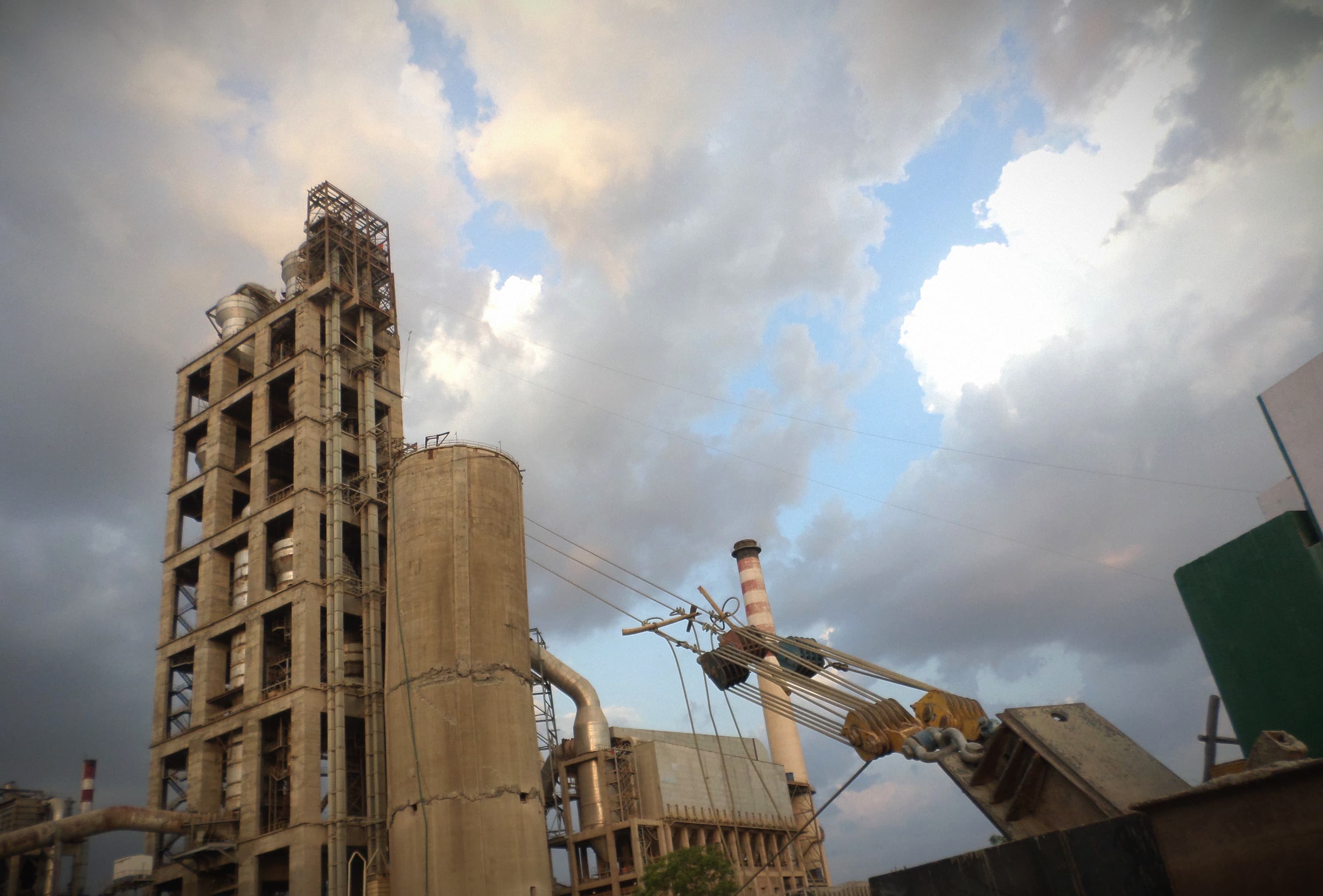 Industrial structural stability monitoring