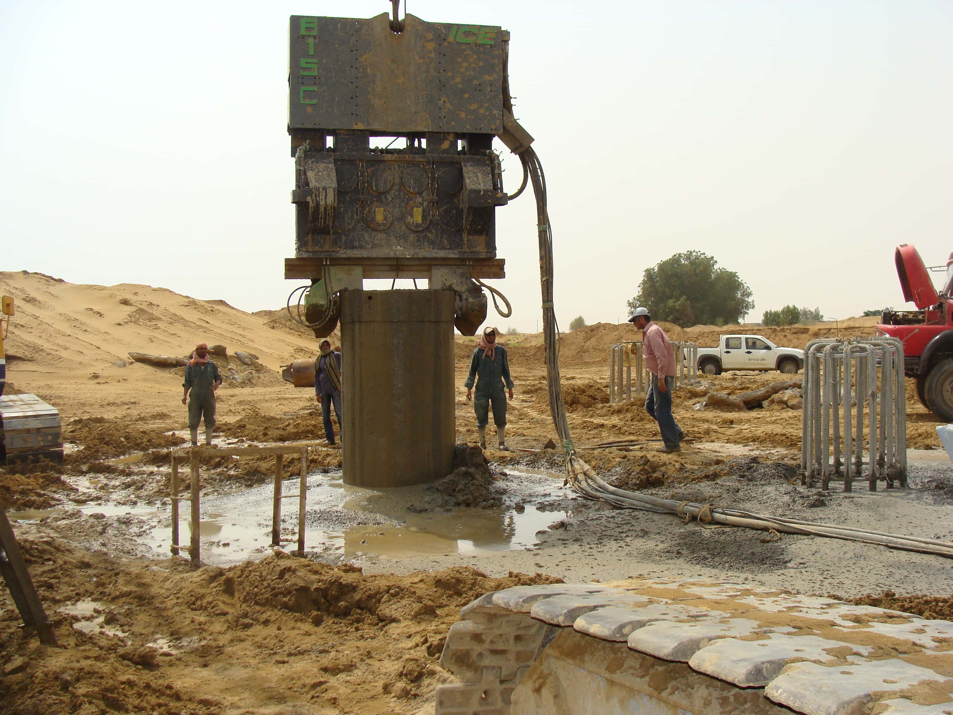 Large piling and ground engineering works